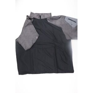 Holloway Pullover Quarter Zip XXL Black Gray Athletic Golf Training
